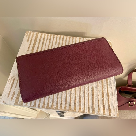Michael Kors Burgundy Wallet - Picture 5 of 5